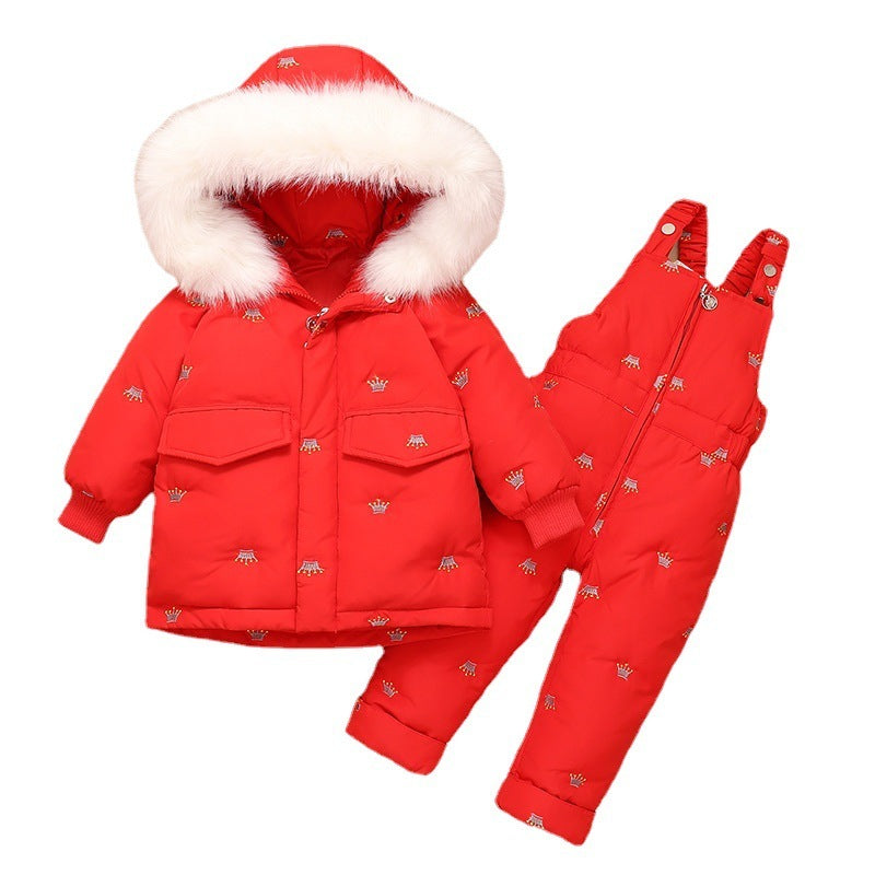 Children's Clothing Children's Down Jacket Suit Girls - Gatta Finland