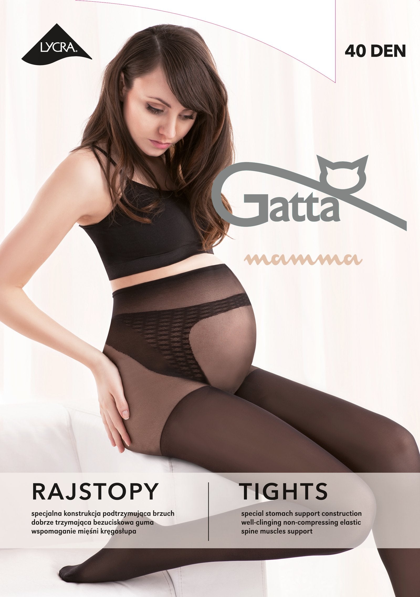 GATTA Mamma Maternity Tights - 40 DEN - Gatta Finland