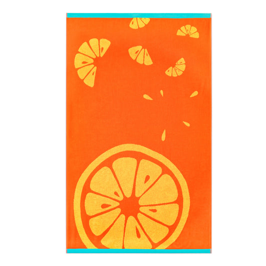 Beach / Body Towel Orange+Blue, size 100x160 - Gatta Finland