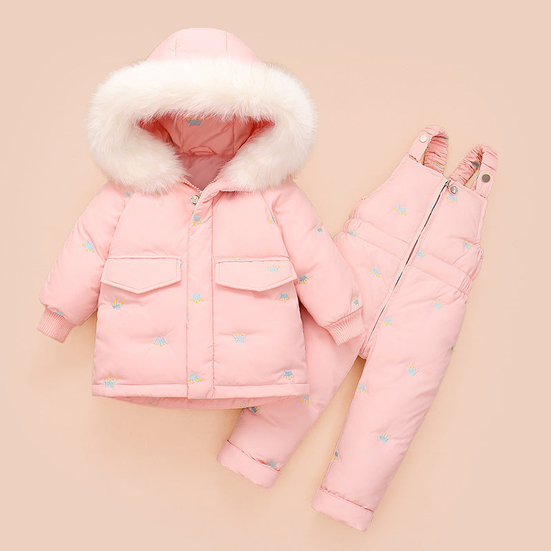 Children's Clothing Children's Down Jacket Suit Girls - Gatta Finland