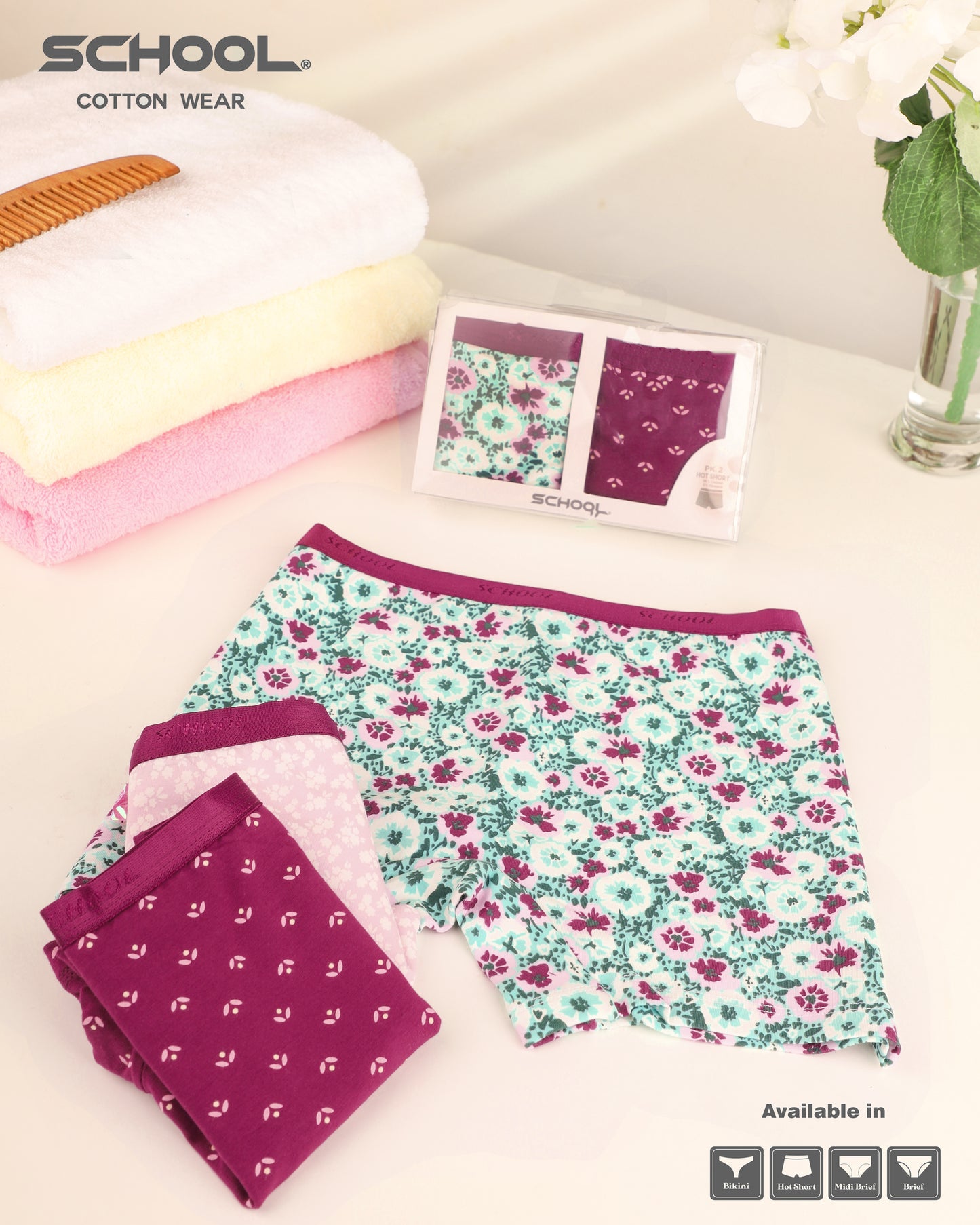 Sets of 2 HOT SHORT PRINTED 2*pieces - Gatta Finland