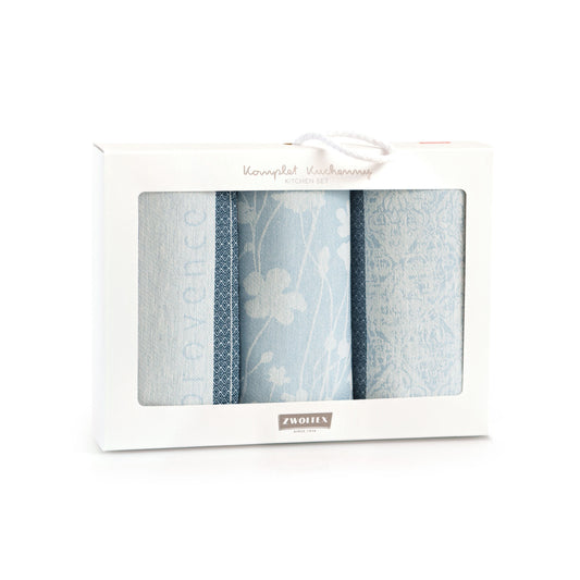 Vassa Kitchen towels, Light blue