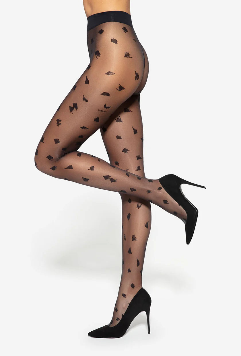 Gatta Arti 04 - trendy tights with a trendy pattern - Gatta Finland