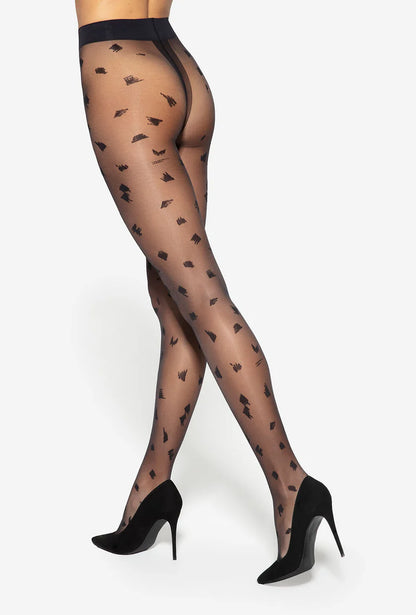 Gatta Arti 04 - trendy tights with a trendy pattern - Gatta Finland