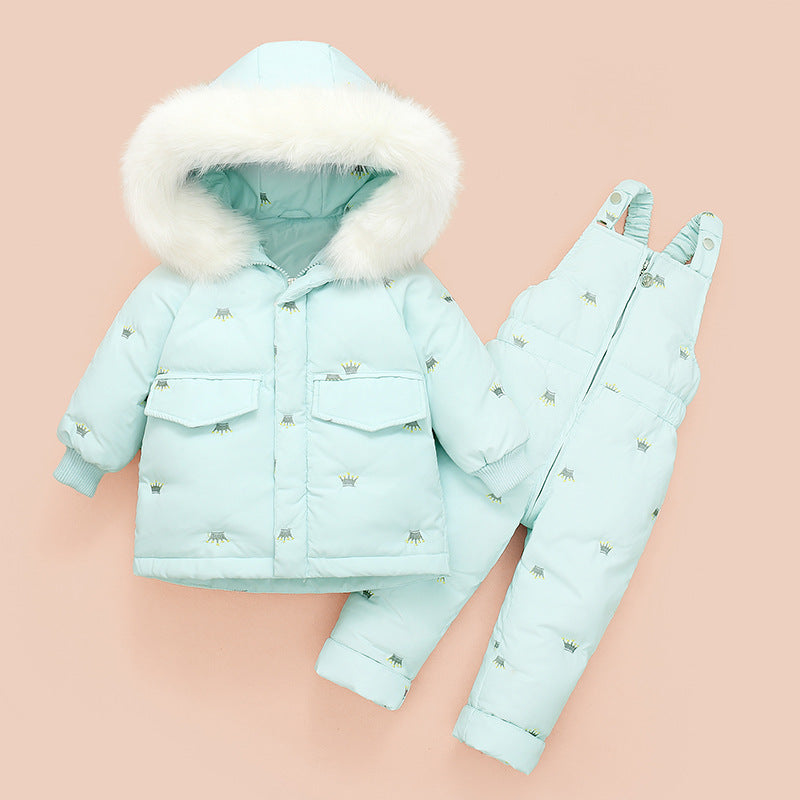 Children's Clothing Children's Down Jacket Suit Girls - Gatta Finland